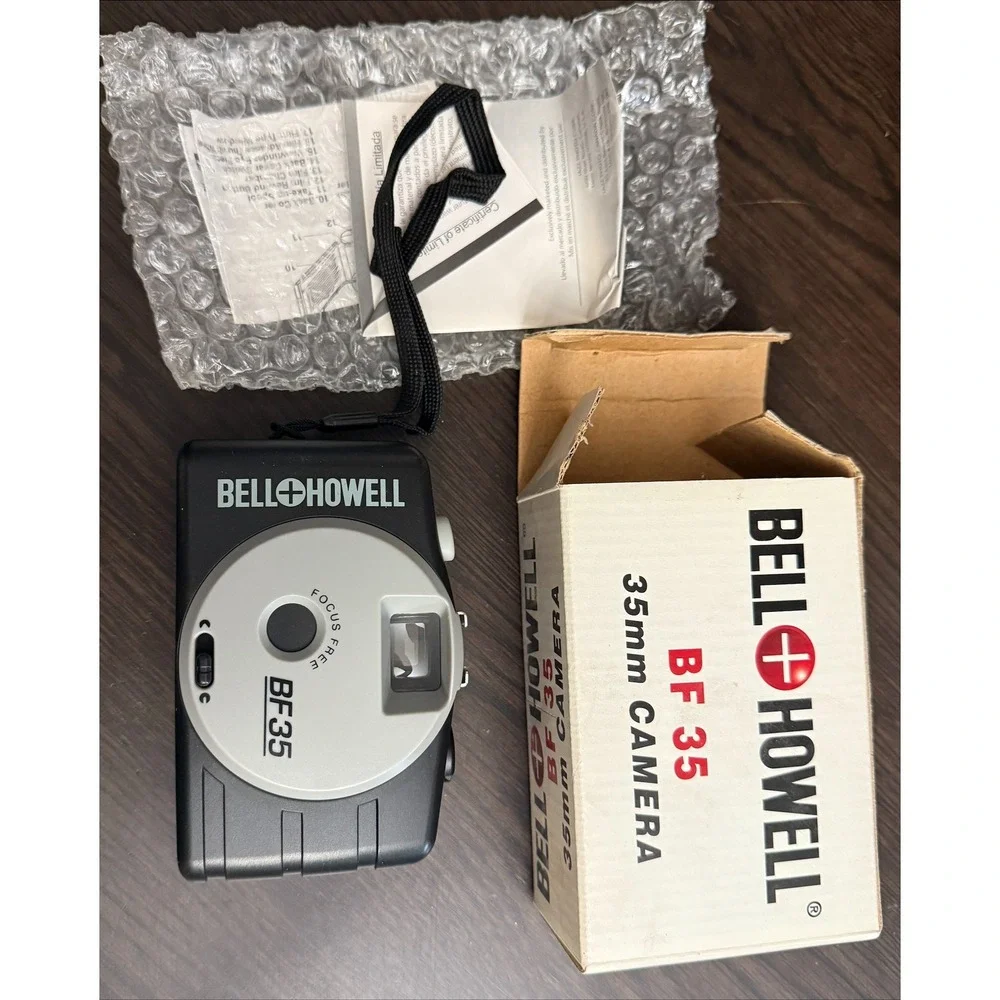 Bell Howell BF 35 35mm Film Camera -‎ Vintage Focus Free Point & Shoot